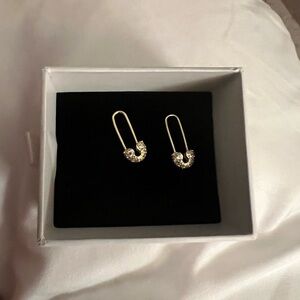 Uncommon James Diamond Safety Pin Charms